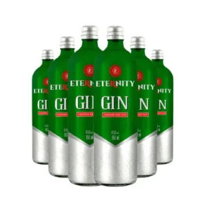 Gin Eternity London Dry 950ml – Caixa com 6 Unidades