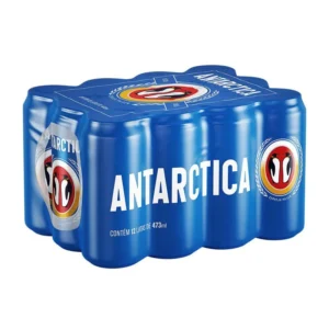 Cerveja Antarctica Lata 473ml – Fardo 12 Unidades