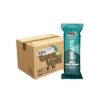 Gelo Coco Leve Sabor Limão, Gengibre e Hortelã 200ml – Caixa com 30 Unidades