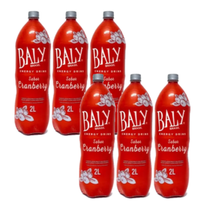 Energético Baly Cramberry Pet 2 Litros – Fardo com 6 Unidades
