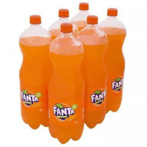 Refrigerante Fanta Laranja Garrafa 2L – Fardo 6 Unidades