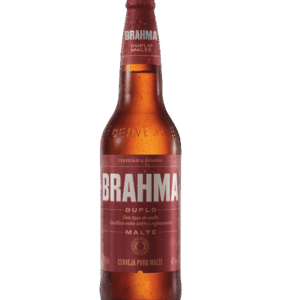 Cerveja Brahma Duplo Malte Garrafa 600ml – Caixa 12 Unidades
