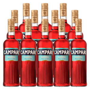 Aperitivo Campari Bitter 748ml – Caixa com 12 Unidades