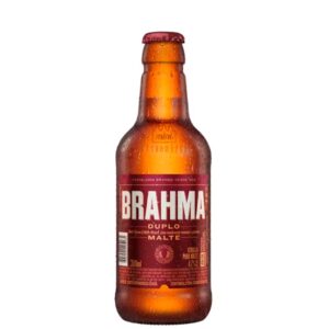 Cerveja Brahma Duplo Malte Garrafa 300ml – Caixa 24 Unidades